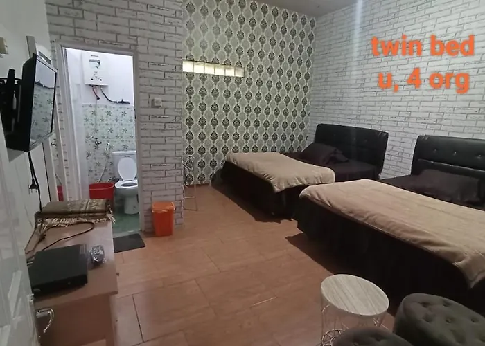 Dieng Ghuzy House Syariah Twin Bed